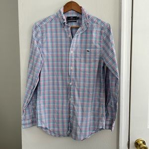 Vineyard Vines Classic Tucker Shirt plaid sz: XS